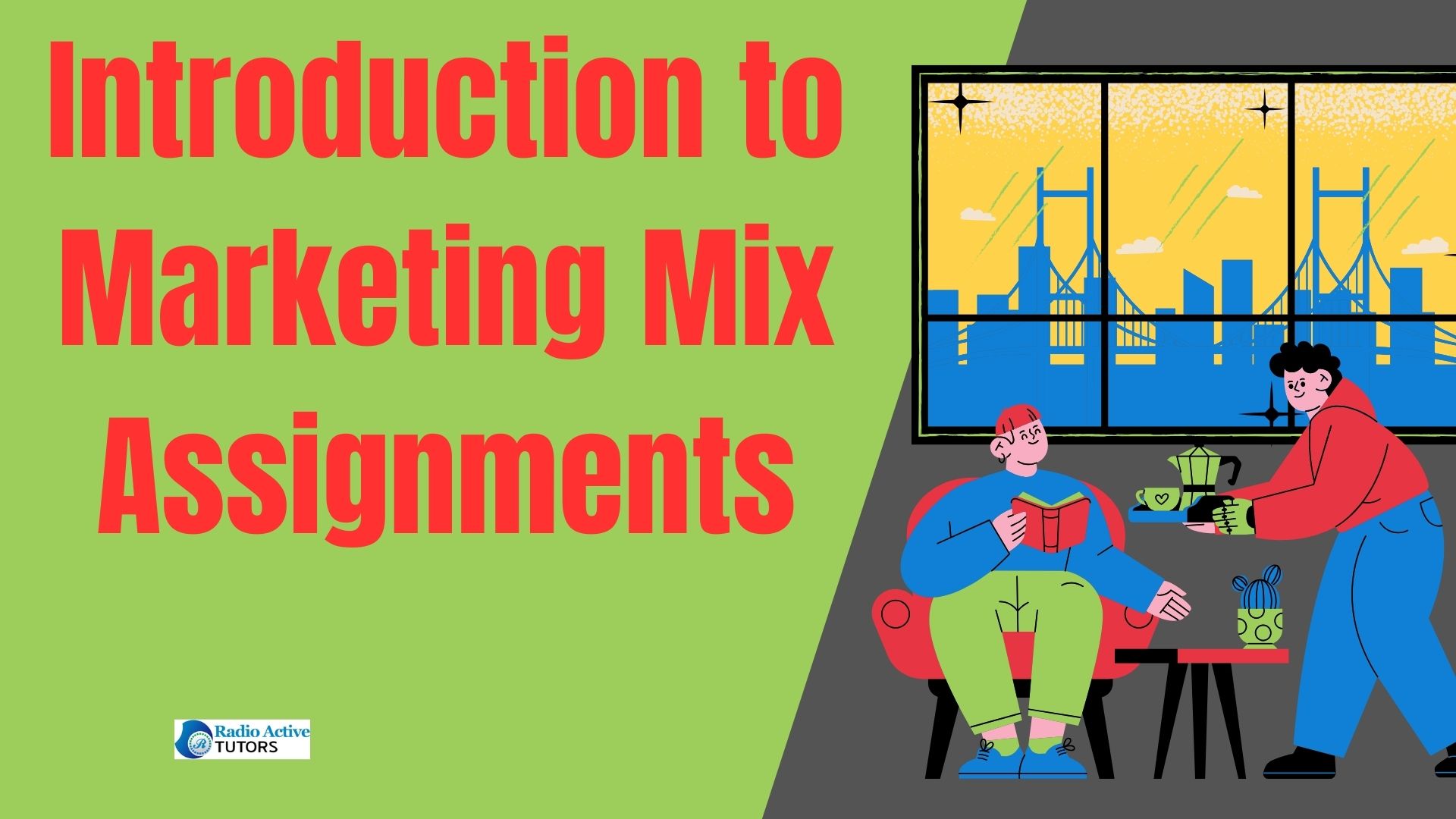 marketing mix writing assignments