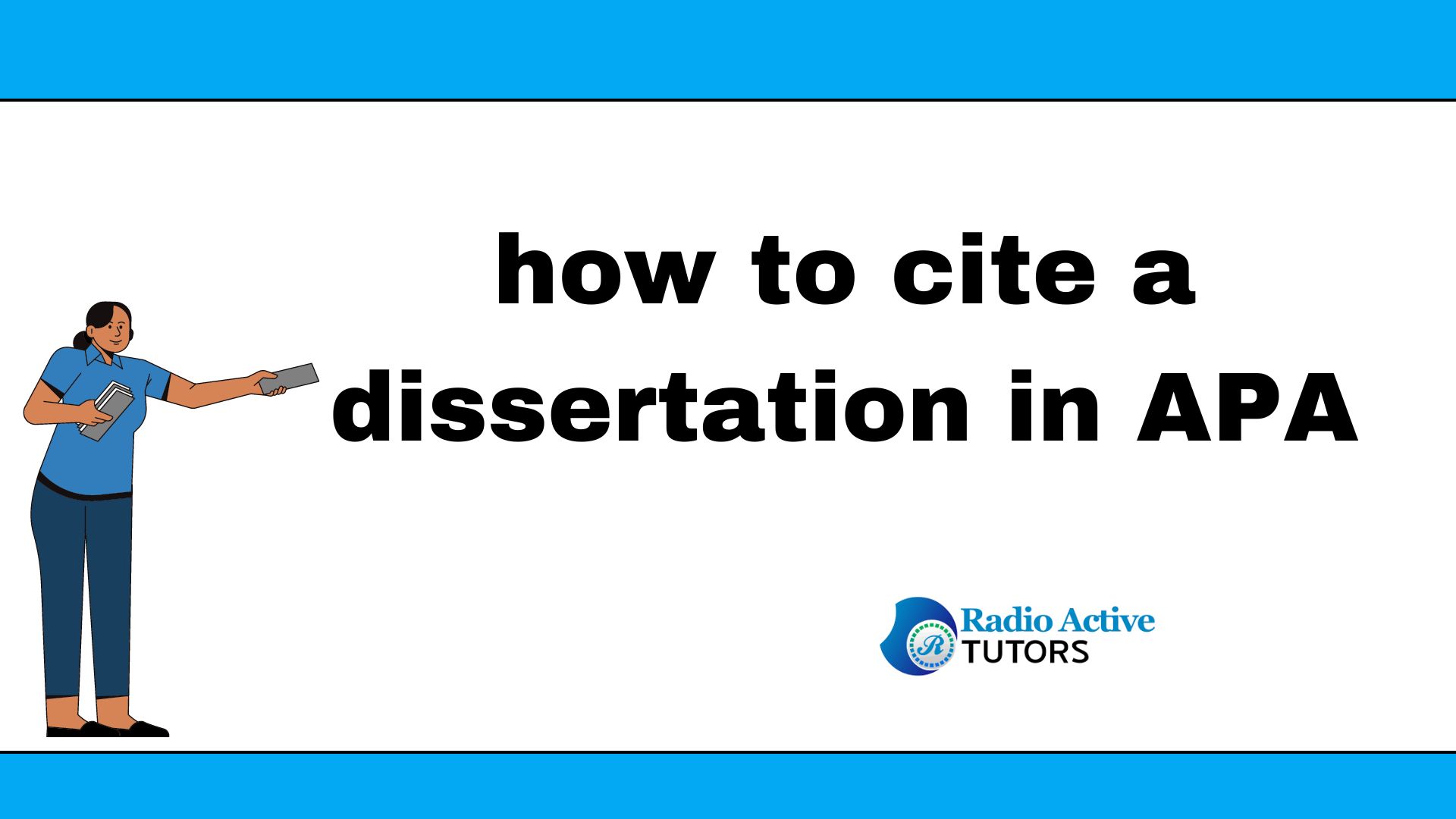 how to cite a dissertation in APA (5 Key Components)